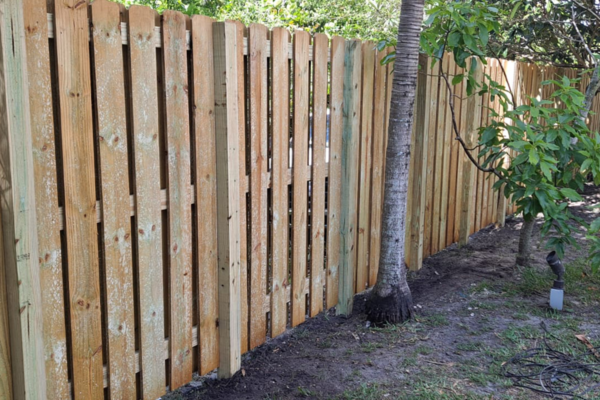 Wood Fence Replacement Davie, FL South Florida Fence Installation