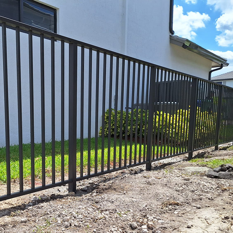 WR1 Bronze Mechanical Aluminum Fence & Gates Miramar, FL Marbella