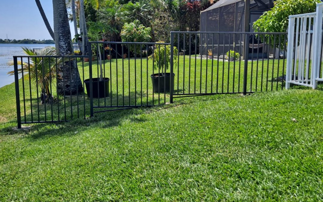 First Time Mechanical Aluminum Fence – Pembroke Pines, FL