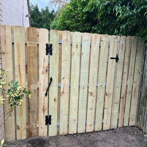 Wood Fence Installation