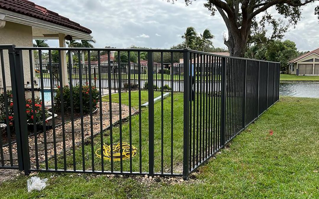 Mechanical Aluminum Fence Installation – Aluminum Fence Installation – Fence Installation – Weston, FL – Broward County Fence Installation