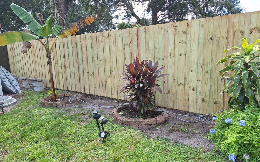 Wood Fence Installation