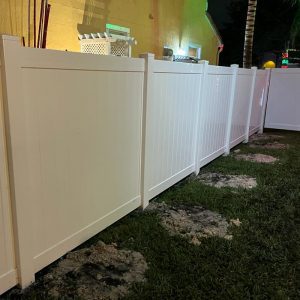 Vinyl Fence Installation