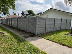 PVC Privacy Fence