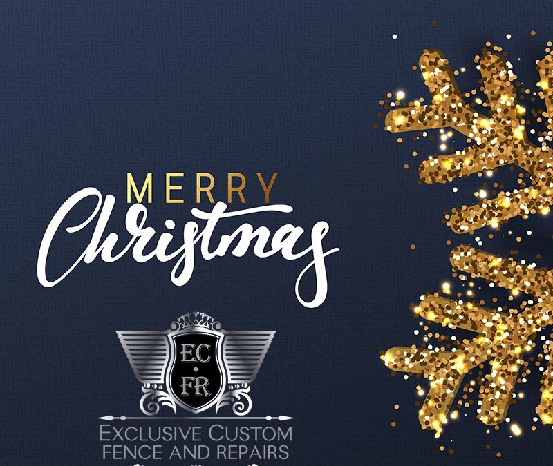 Merry Christmas & Happy Holidays from Exclusive Fences!