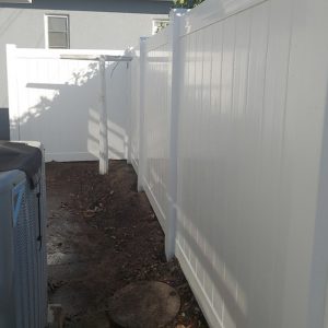 PVC Fence Installation
