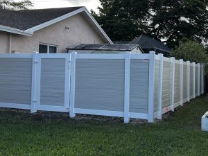 Vinyl Fence
