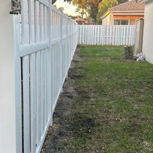 PVC Fence Installation
