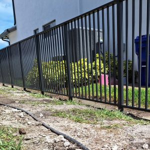 Aluminum Fence - Mechanical Aluminum Fence Installation - Residential Fence