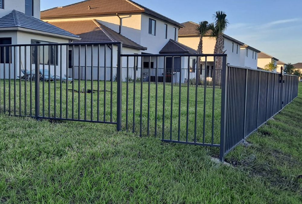 Mechanical Aluminum Fence in Miramar
