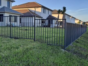 Mechanical Aluminum Fence